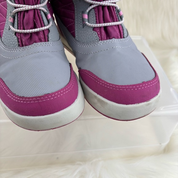 Merrell Kids' Purple and Gray Boots With Velcro Straps - Picture 5 of 8